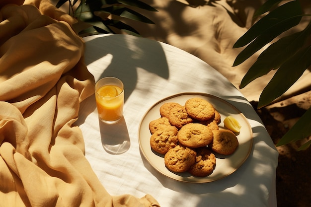 Delicious cookies arrangement