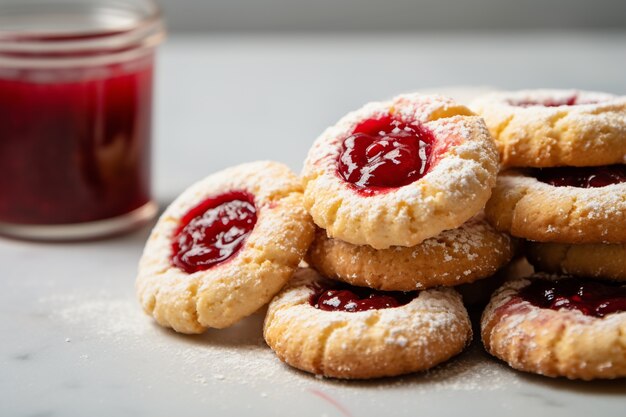 Delicious cookies arrangement