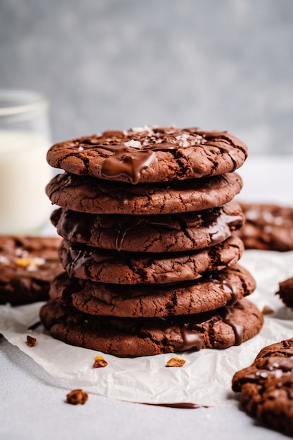 Delicious cookies arrangement