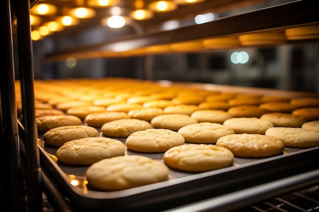 Delicious cookies arrangement