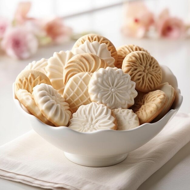 Delicious cookies arrangement