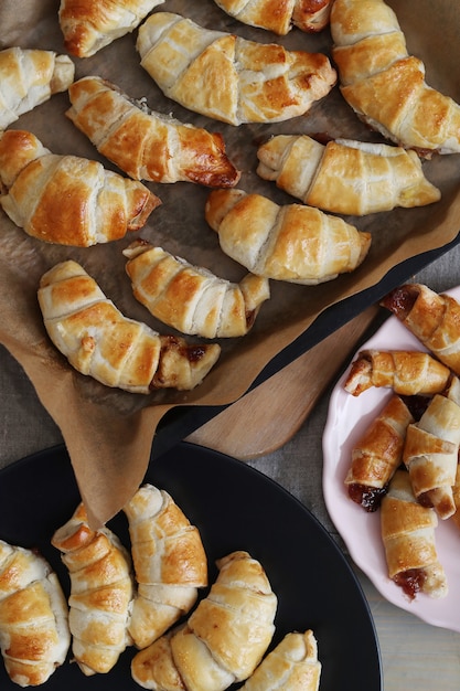 Delicious croissants