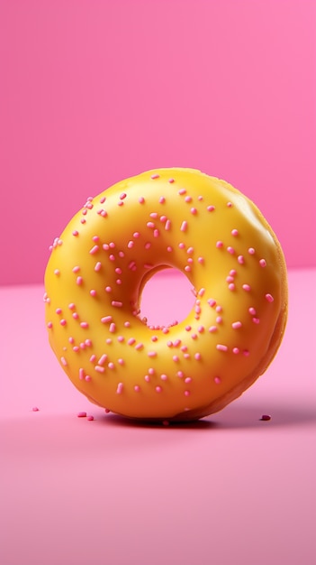 Delicious donuts ai generated