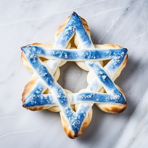 Free Photo delicious food prepared for jewish hanukkah celebration