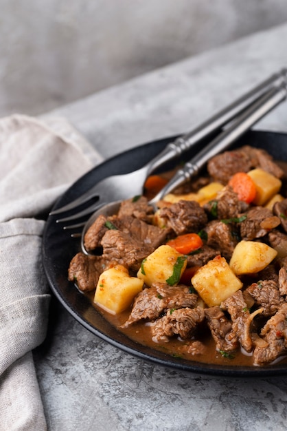 Delicious goulash ready for dinner