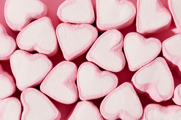 Free Photo delicious heart shaped sweets