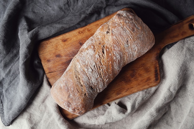 Free photo delicious homemade bread