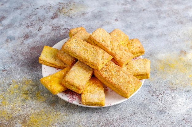 Free Photo delicious homemade coconut cookies.