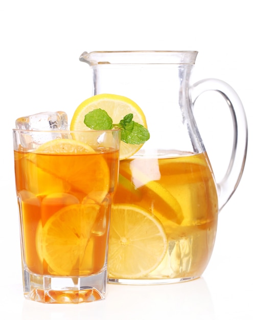 Free photo delicious iced tea