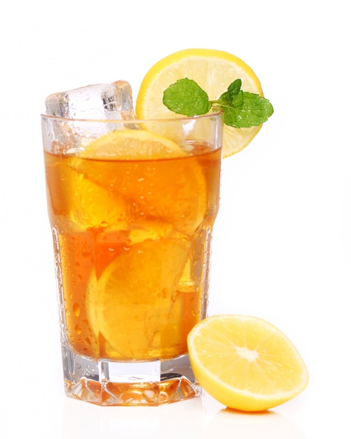 Free photo delicious iced tea