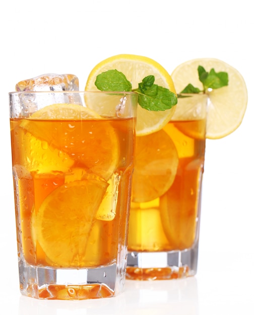 Free photo delicious iced tea