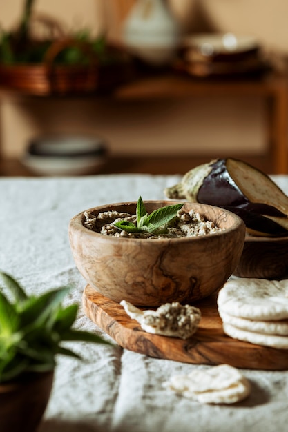 Free Photo delicious jewish meal in bowl