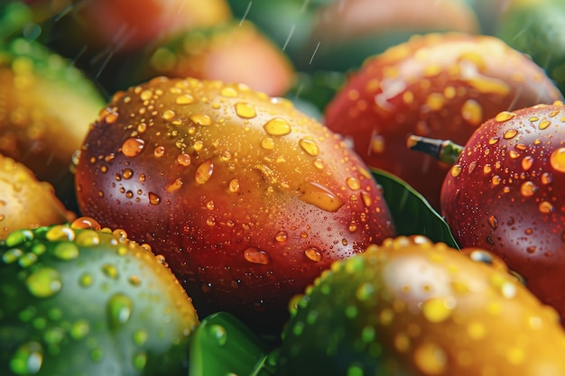 Delicious  mango still life