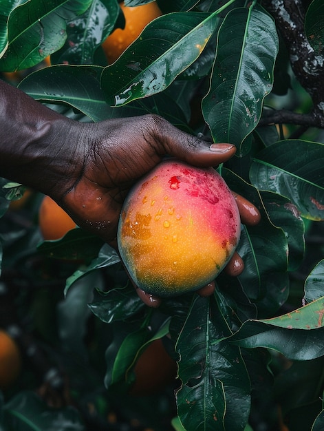 Free photo delicious  mango still life