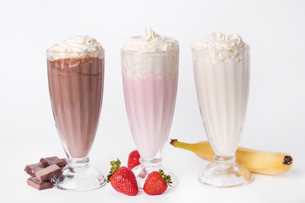 Free photo delicious milkshake