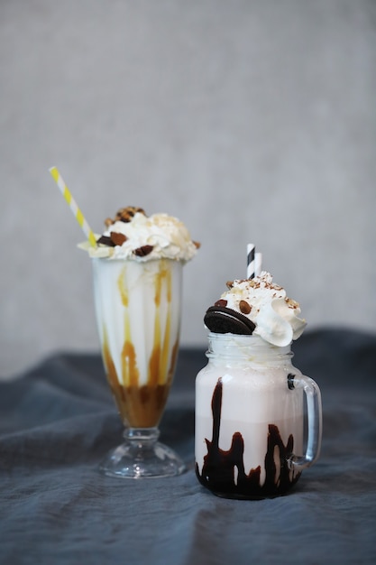 Delicious milkshakes