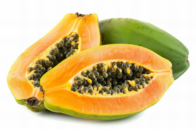 Delicious  papaya still life