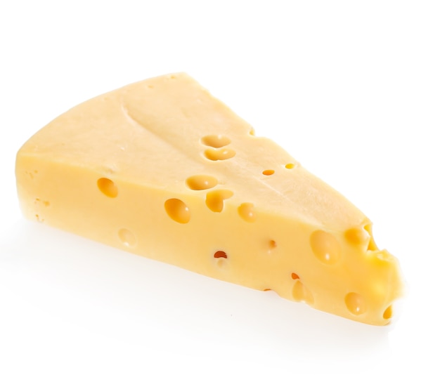 Delicious piece of cheese