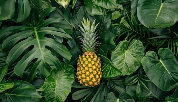 Free photo delicious  pineapple still life