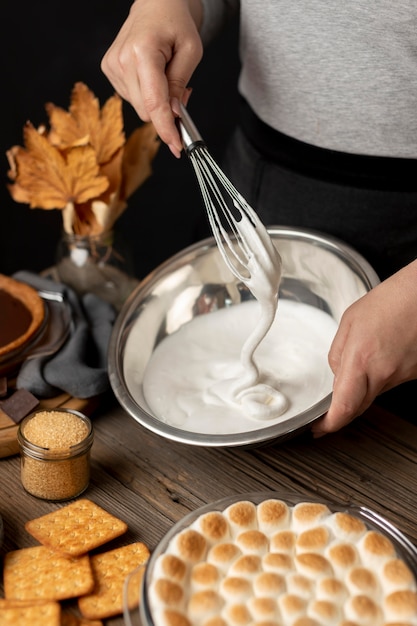 Delicious s'mores dessert assortment