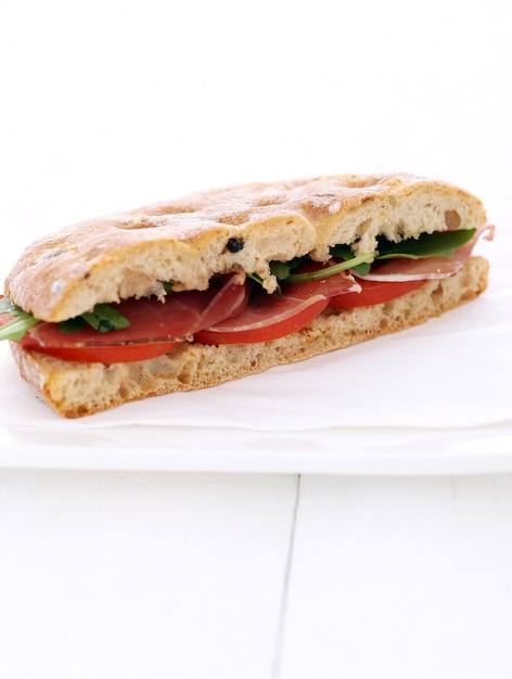 Free photo delicious sandwich