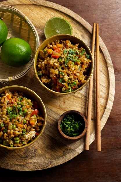 Delicious thai food still life