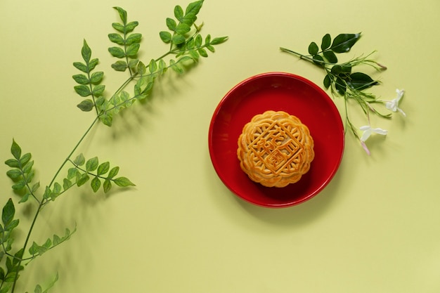 Delicious traditional dessert arrangement