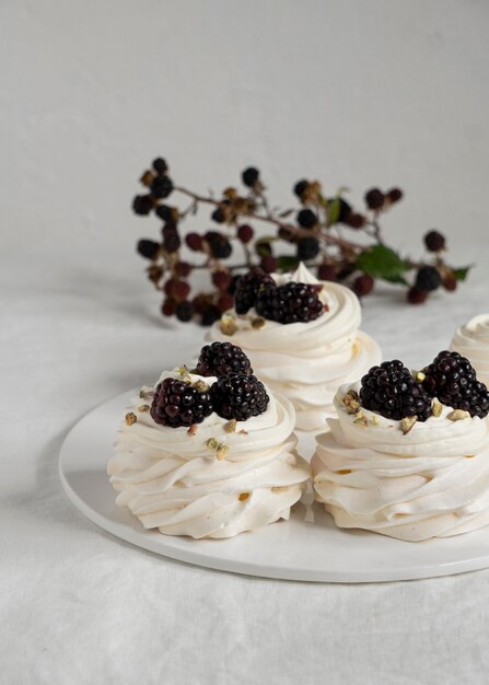 Delicious traditional dessert assortment