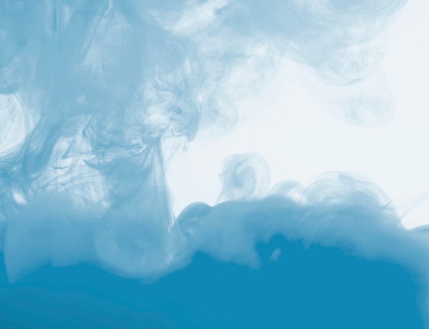 Free photo dense blue cloud of haze