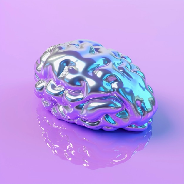 Free photo depiction of human brain or intellect