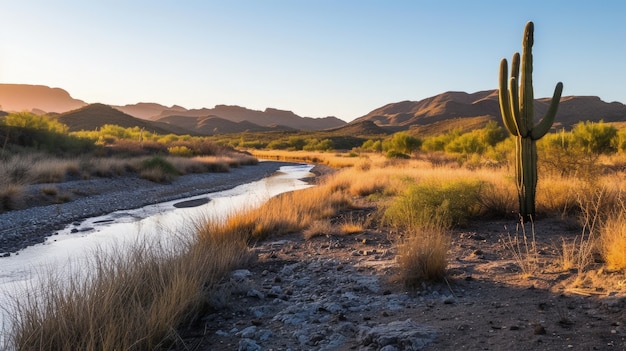 Free Photo desert cacti in nature