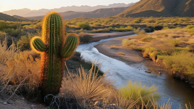 Free Photo desert cacti in nature