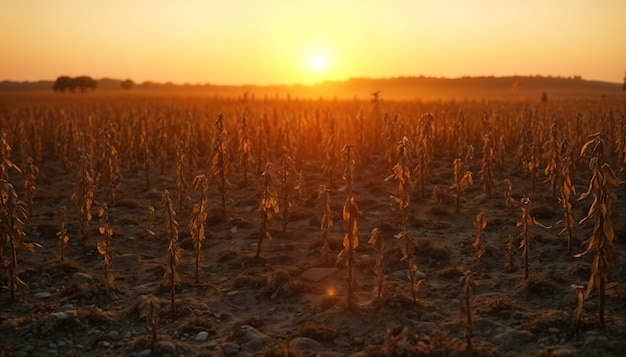 Free Photo deserted landscape of dry land