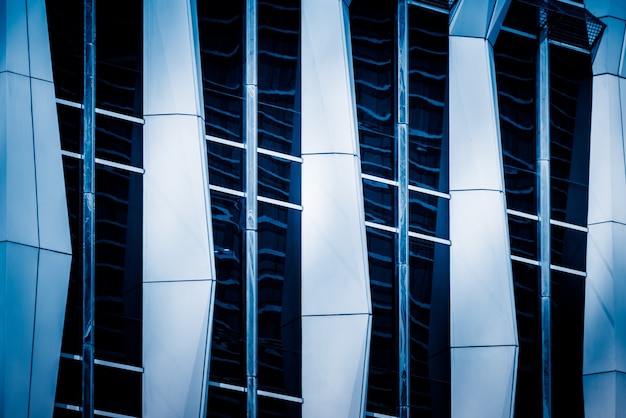 Free photo detail shot of modern architecture facade