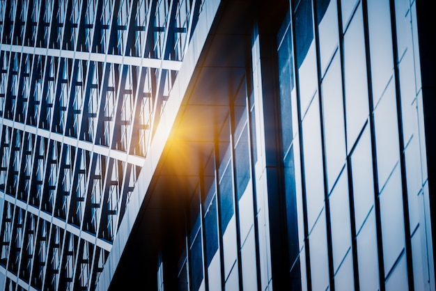 Free photo detail shot of skyscrapers