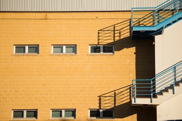 Free photo detail of urban stairs