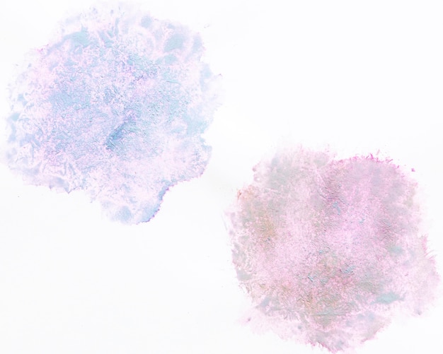 Free photo diffuse warm and cold watercolor circles