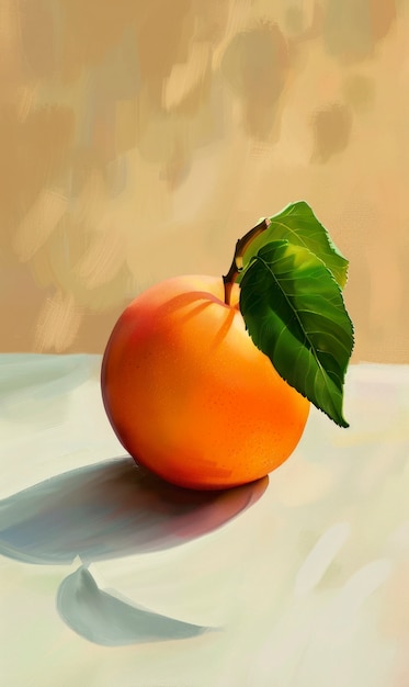 Free photo digital art fresh fruit illustration