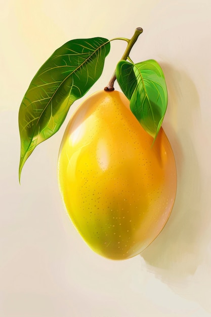 Free photo digital art fruit illustration