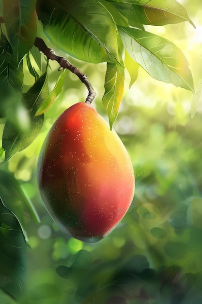 Free Photo digital art fruit illustration