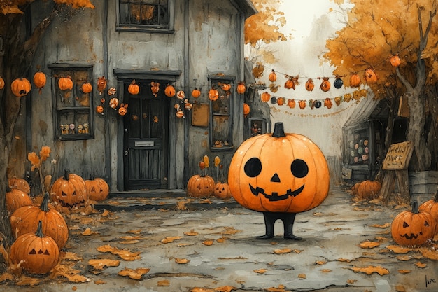 Free Photo digital art halloween celebration