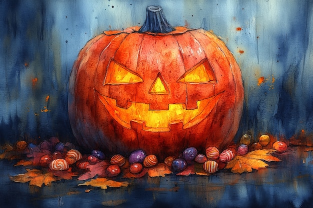 Free Photo digital art halloween illustration