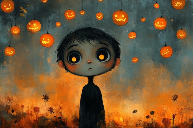 Free Photo digital art halloween illustration