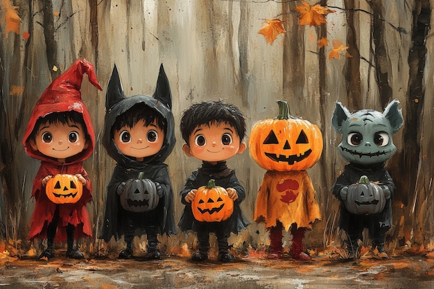 Free photo digital art halloween illustration