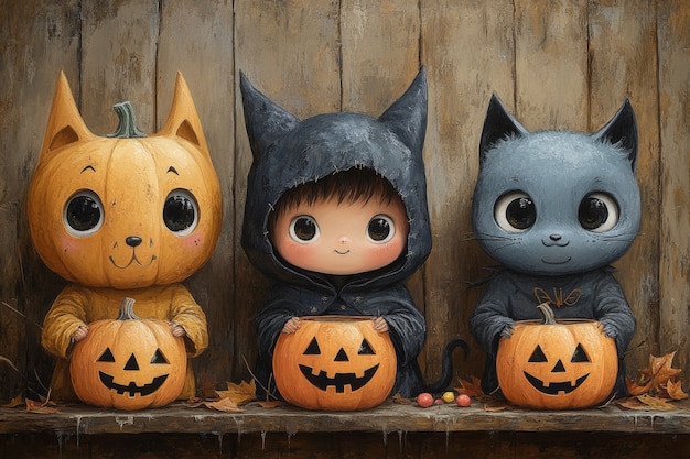 Free Photo digital art halloween illustration