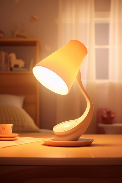 Free Photo digital art light lamp design