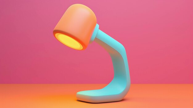 Digital art light lamp design