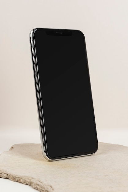 Digital mobile phone screen mockup