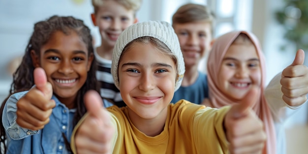 Diverse teenagers practicing health and wellness activities for themselves and their community