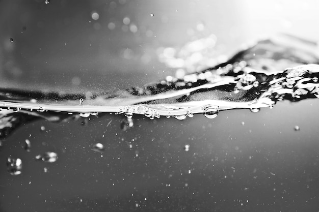 Free Photo dramatic black and white water landscape